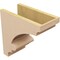 Ekena Millwork 7"W x 14"D x 14"H Classic Diane Rough Cedar Woodgrain TimberThane Corbel, Primed Tan CORUR07X14X14DIARCPR - alternate 5